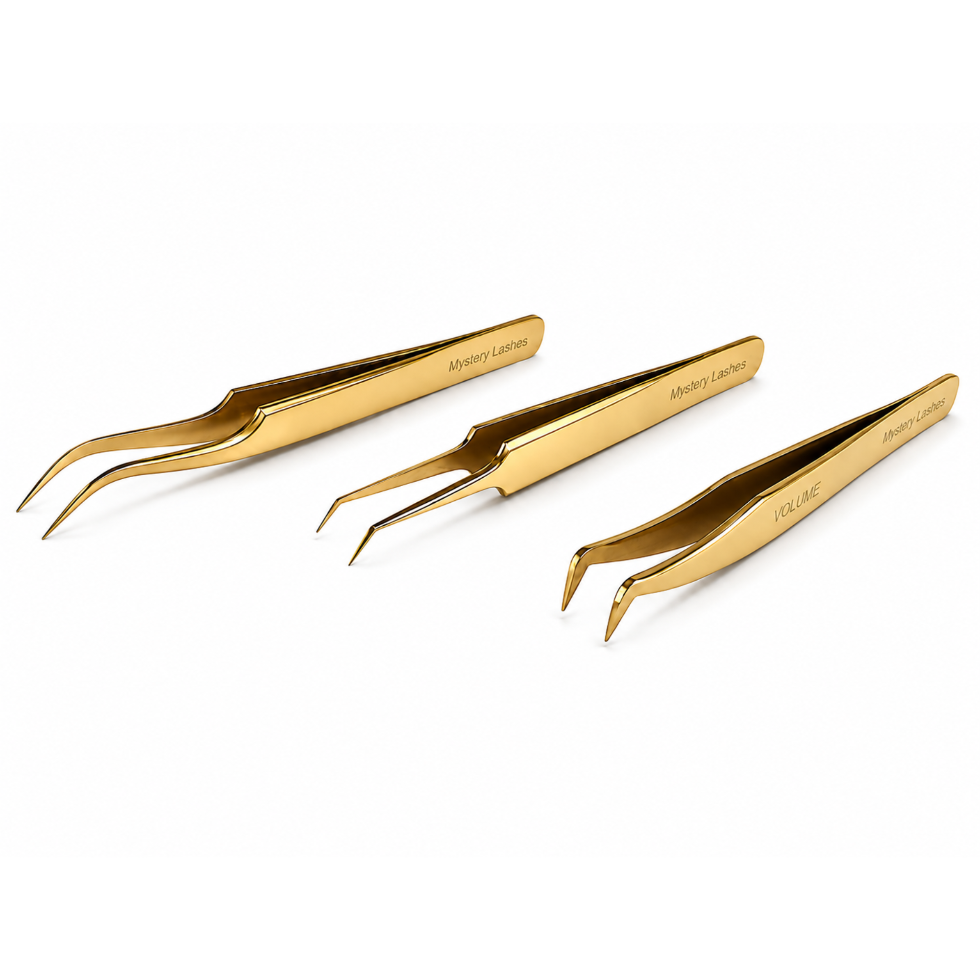 Pinzetten Mystery Lashes "Gold"