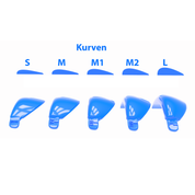 Mystery Lifting Curler (3 Paare) Farbe Blau