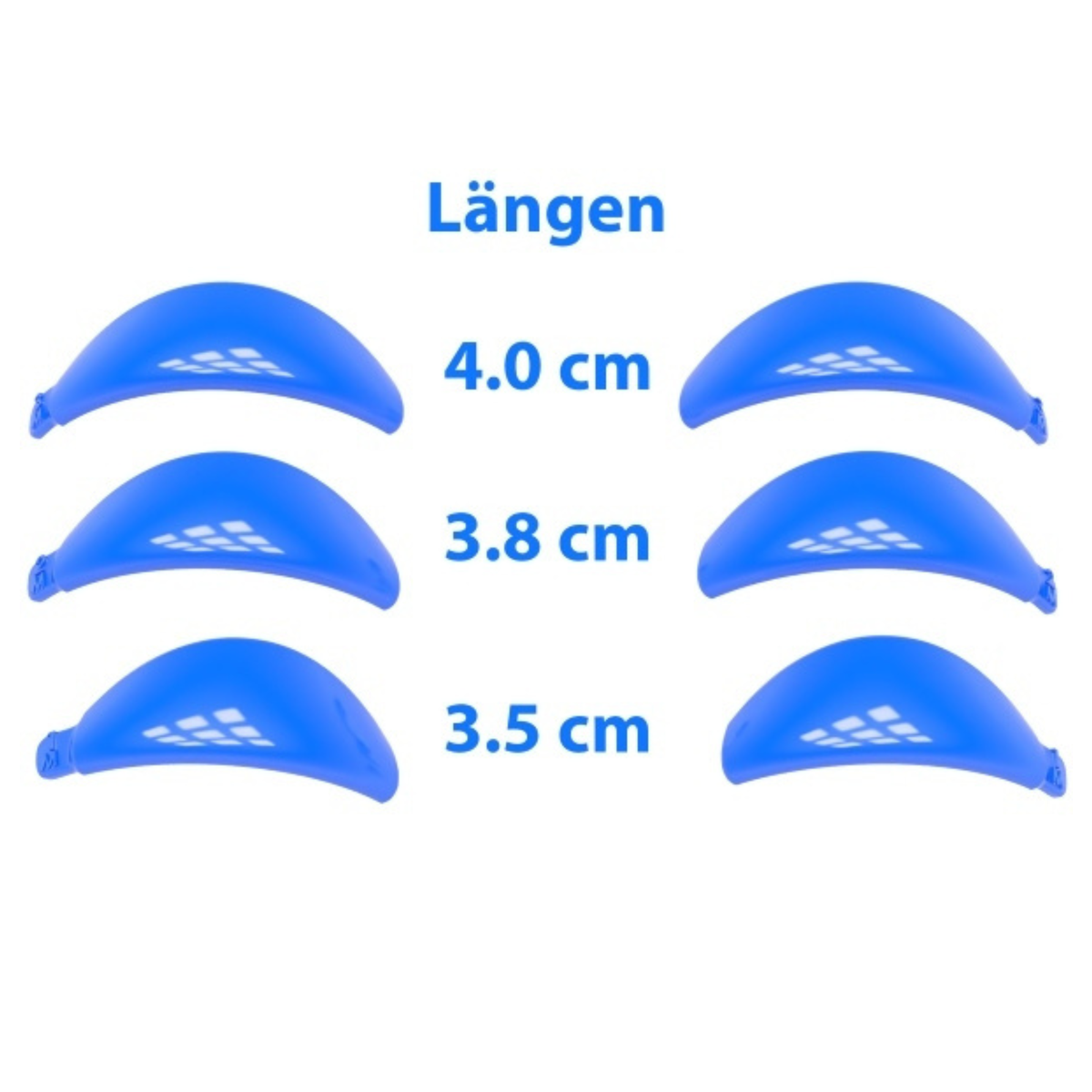 Mystery Lifting Curler (3 Paare) Farbe Blau