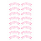 Lash Mapping Sticker mit Längen