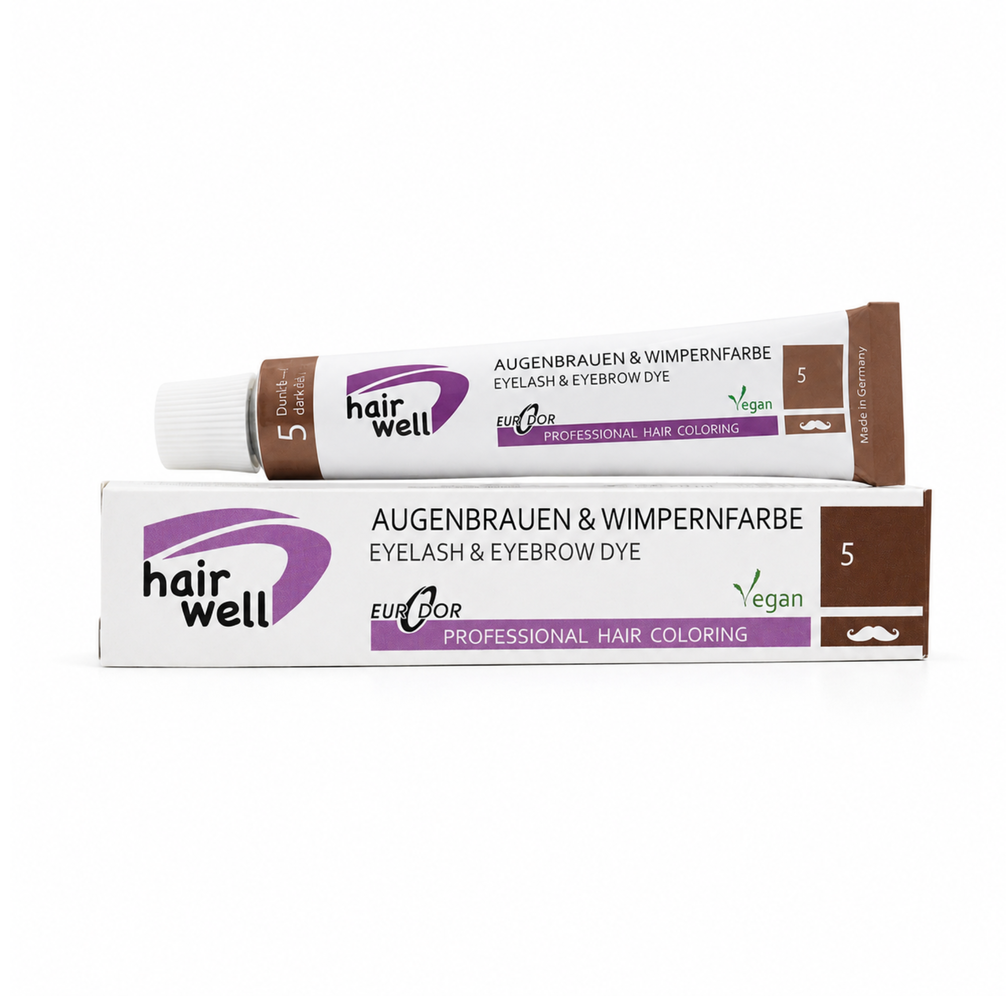 Augenbrauen und Wimpernfarbe Premium