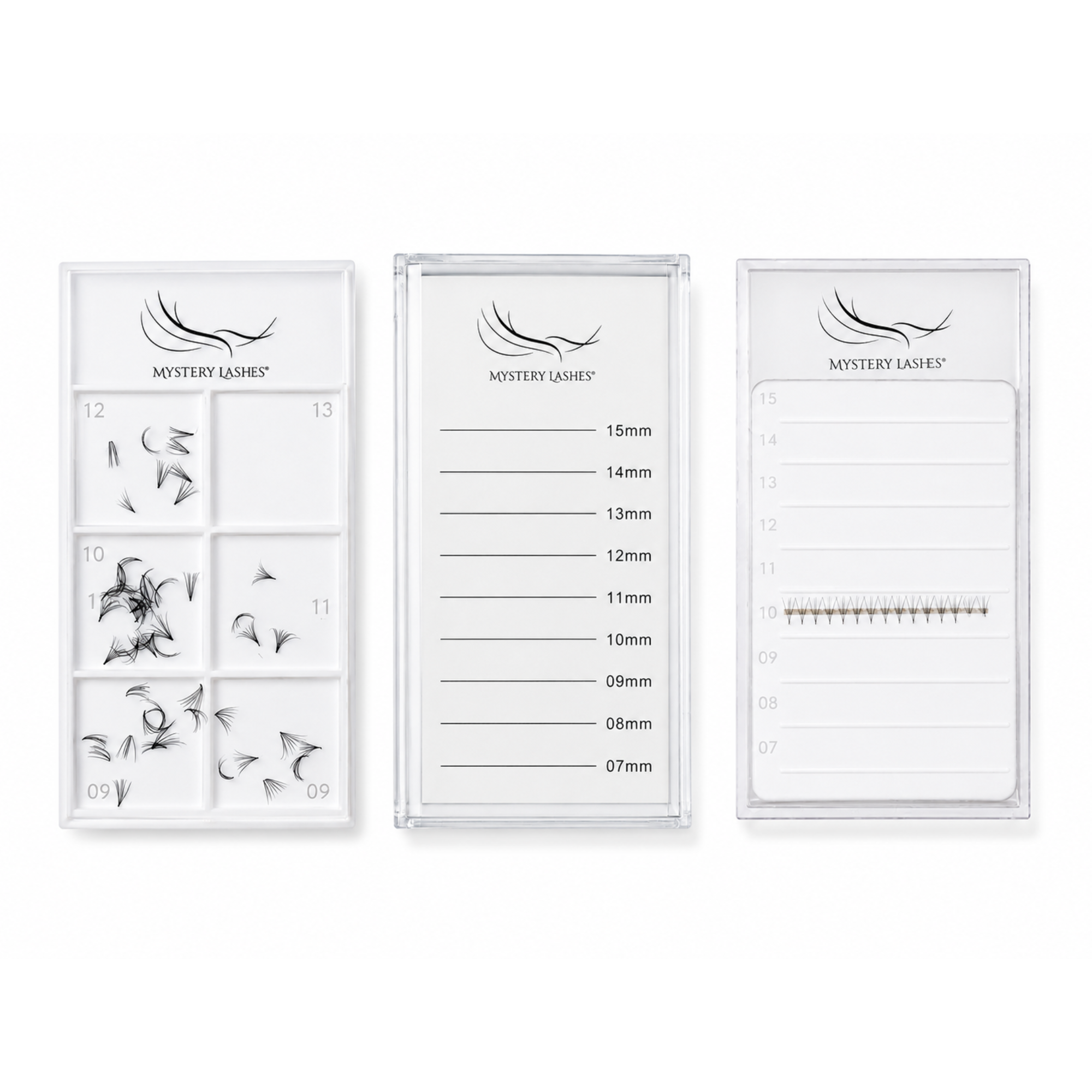 Wimperndisplay mit Deckel