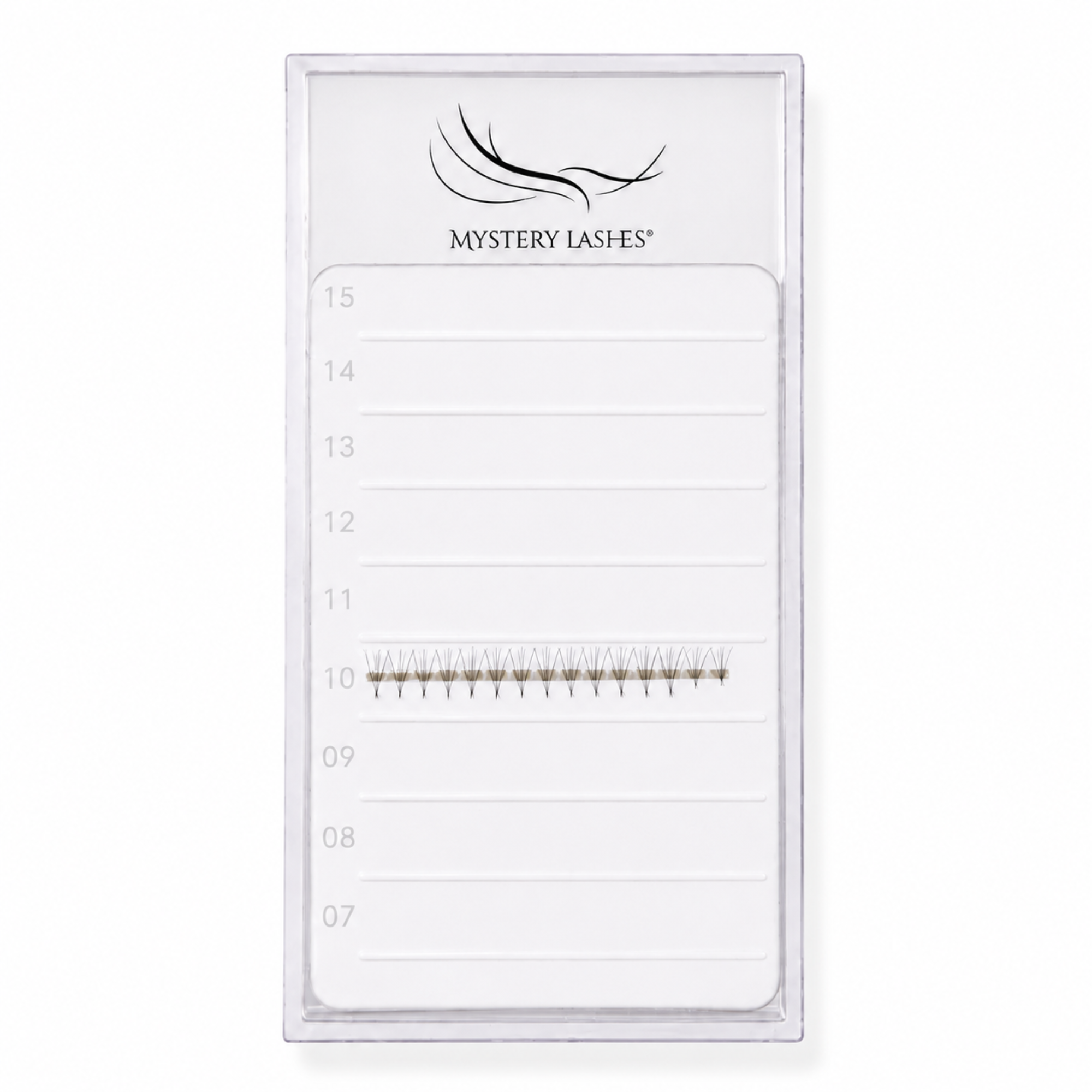 Wimperndisplay mit Deckel