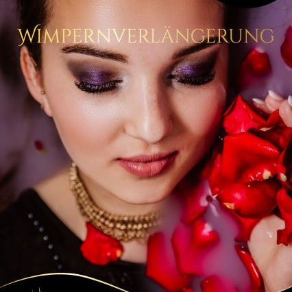 Poster Wimpernverlängerung