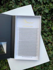 XL Premium Tray mit 400 Fächerwimpern