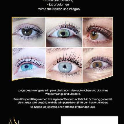 Wimpernlifting